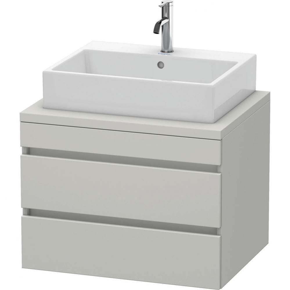 Duravit DuraStyle Vanity Unit for Console  Concrete Gray Matte