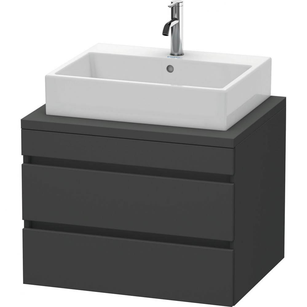 Duravit DuraStyle Vanity Unit for Console  Graphite Matte