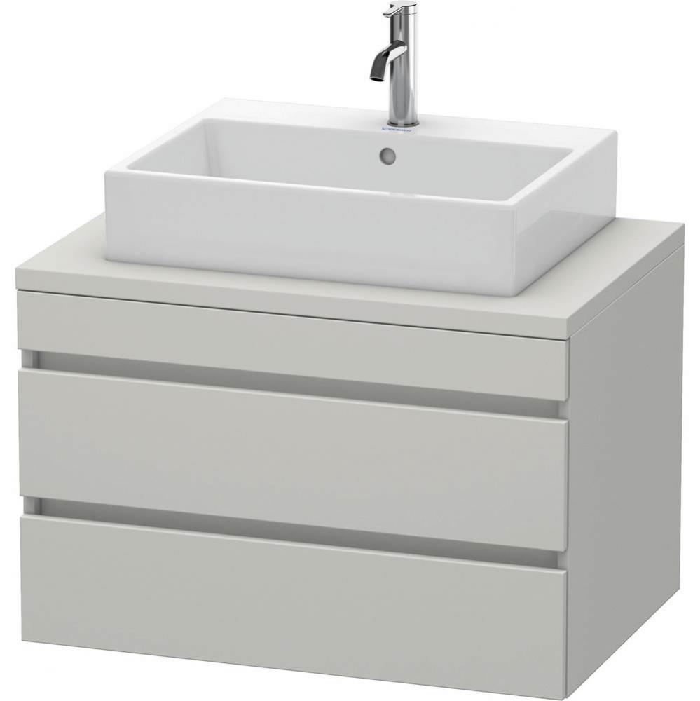 Duravit DuraStyle Vanity Unit for Console  Concrete Gray Matte