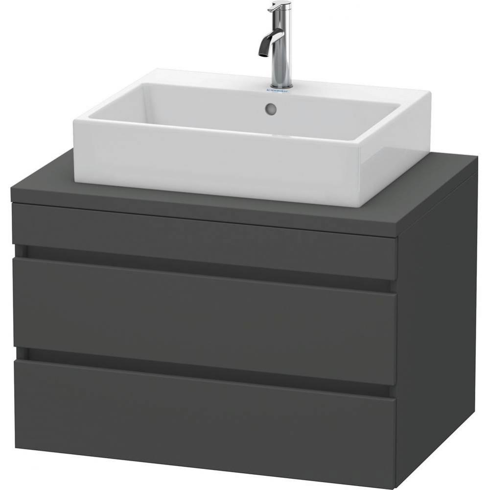 Duravit DuraStyle Vanity Unit for Console  Graphite Matte