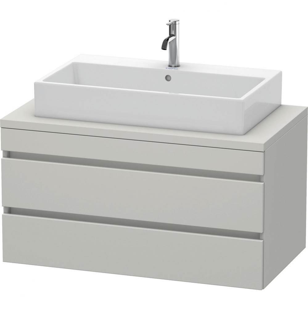 Duravit DuraStyle Vanity Unit for Console  Concrete Gray Matte