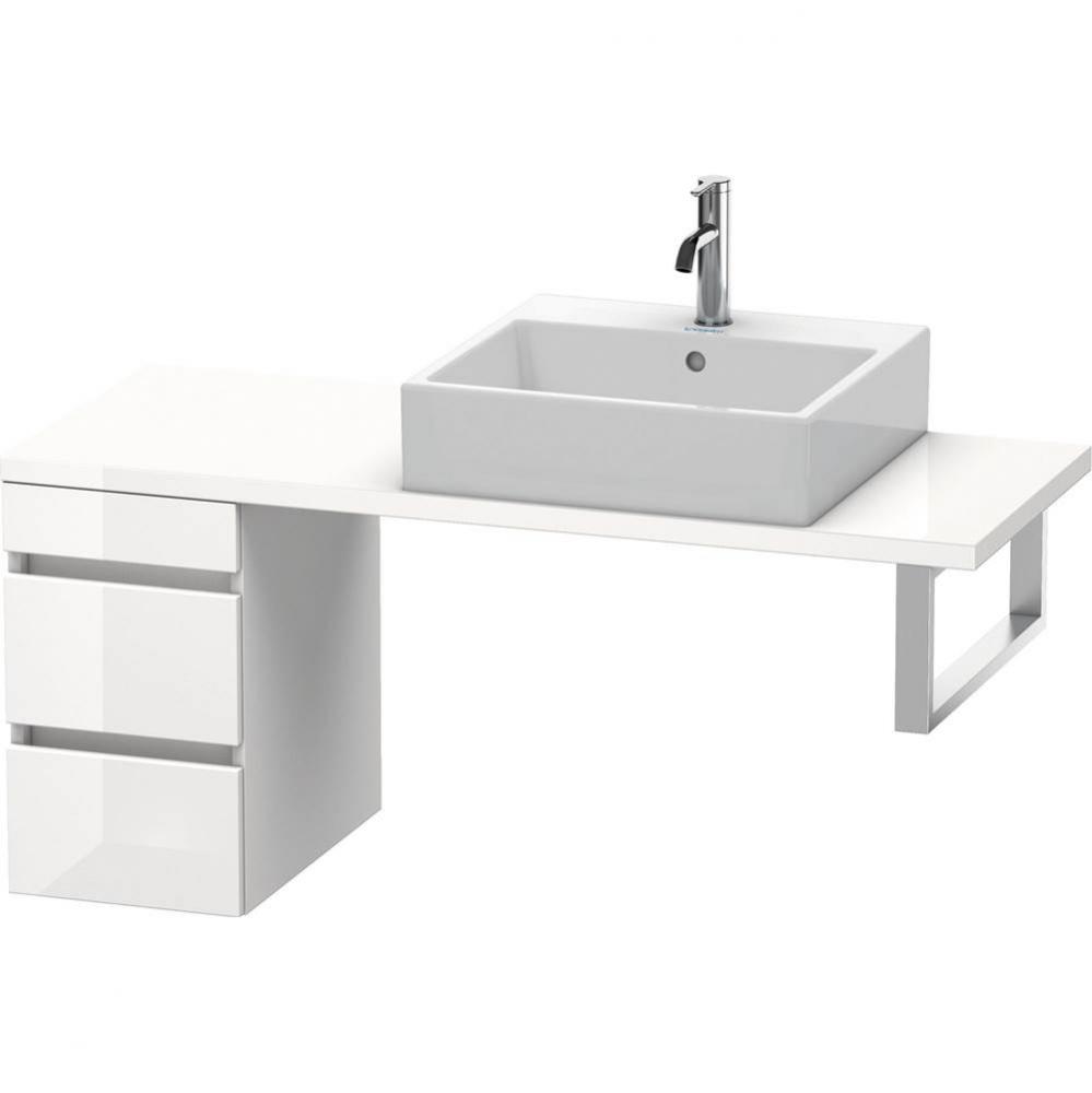 Duravit DuraStyle Low Cabinet for Console  White High Gloss