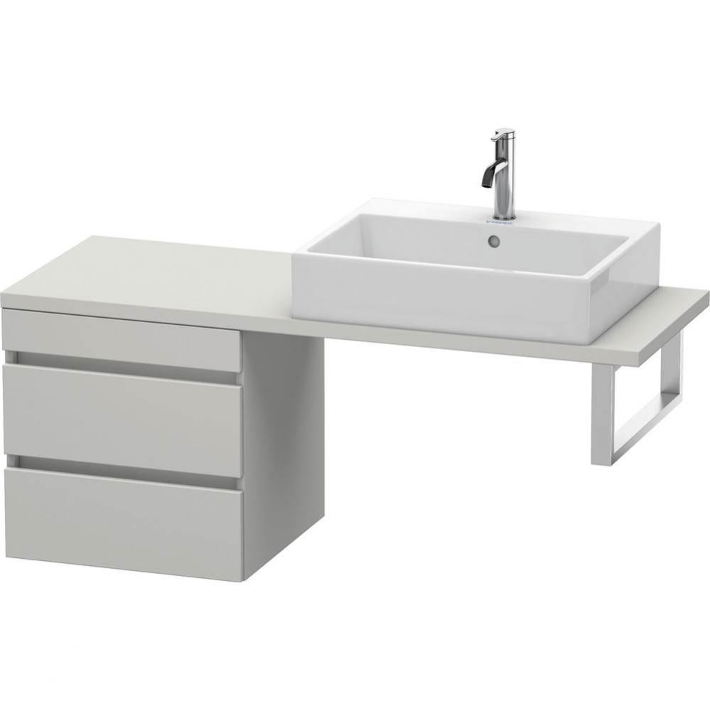 Duravit DuraStyle Low Cabinet for Console  Concrete Gray Matte