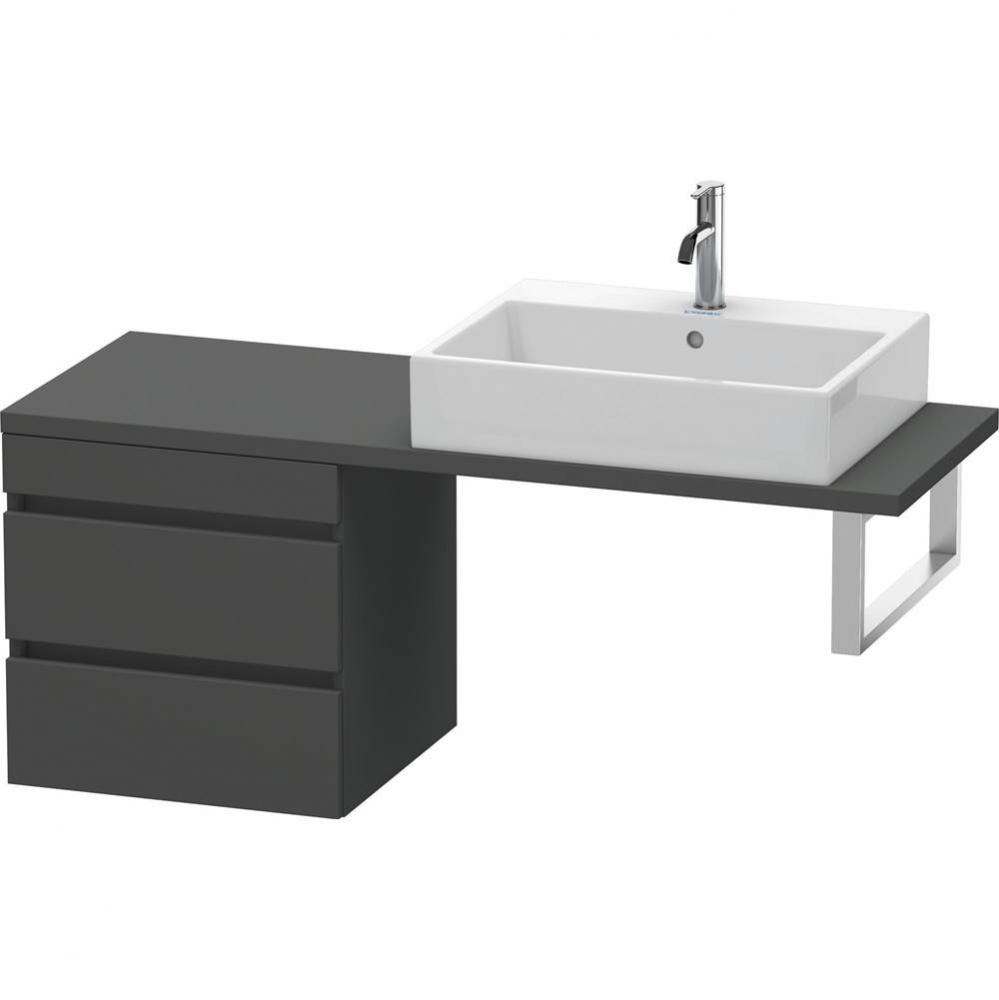 Duravit DuraStyle Low Cabinet for Console  Graphite Matte