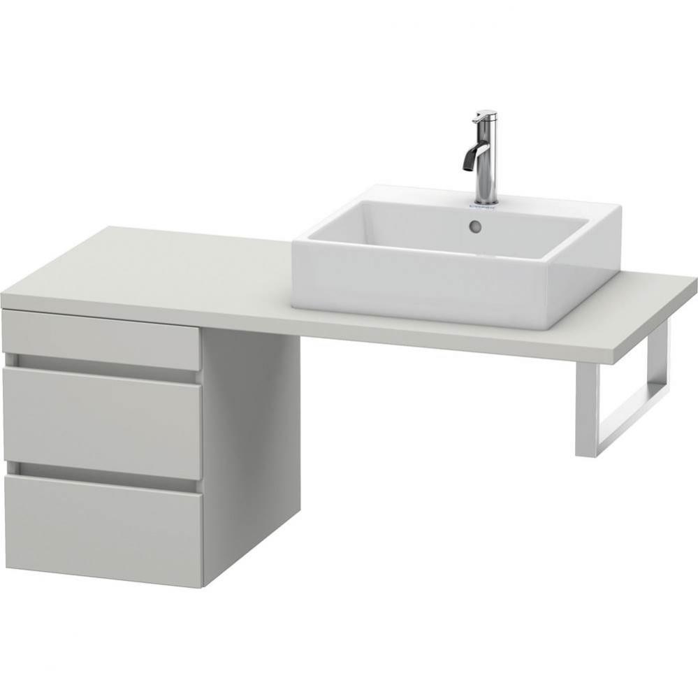 Duravit DuraStyle Low Cabinet for Console  Concrete Gray Matte