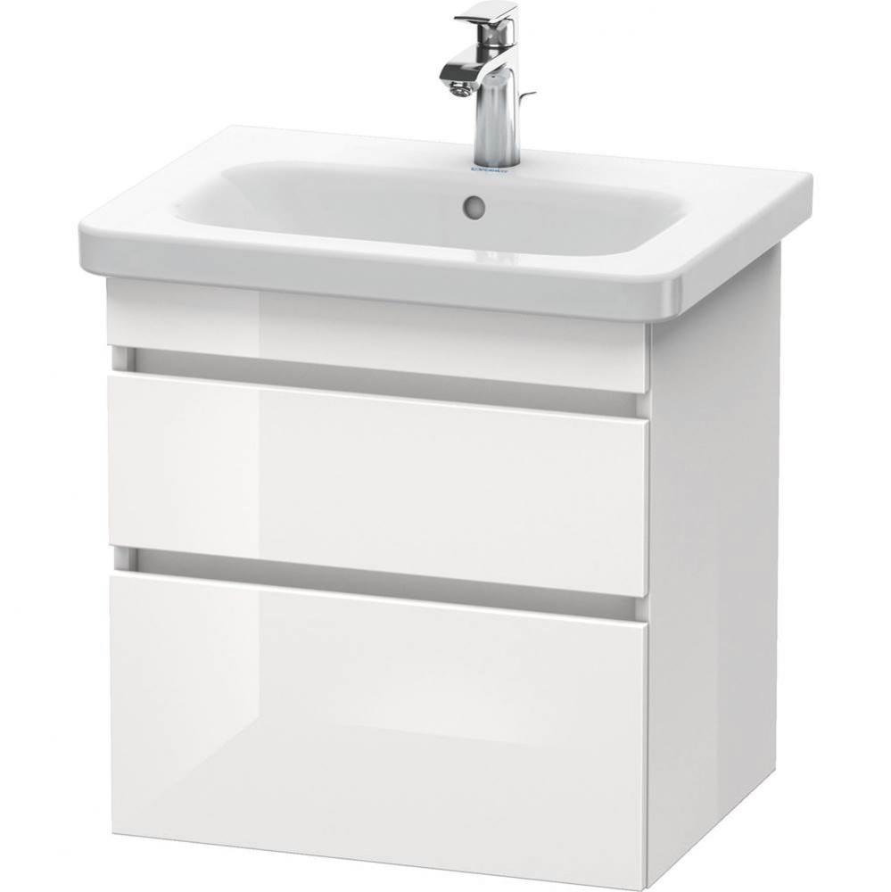 Duravit DuraStyle Two Drawer Wall-Mount Vanity Unit Concrete Gray|Basalt