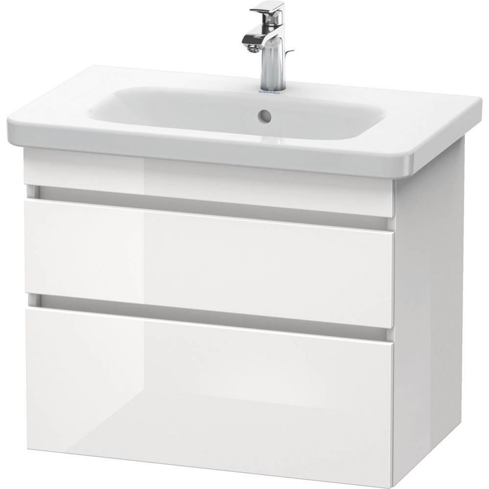 Duravit DuraStyle Two Drawer Wall-Mount Vanity Unit Linen|White