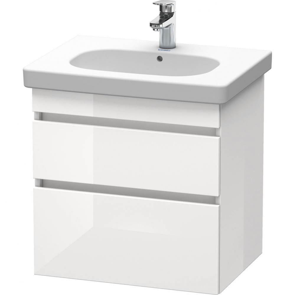 Duravit DuraStyle Two Drawer Wall-Mount Vanity Unit Taupe|Basalt