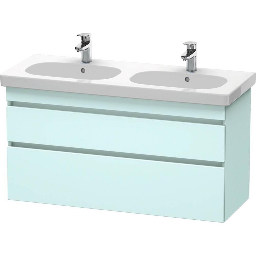 Duravit DuraStyle Vanity Unit Wall-Mounted  Light Blue Matte