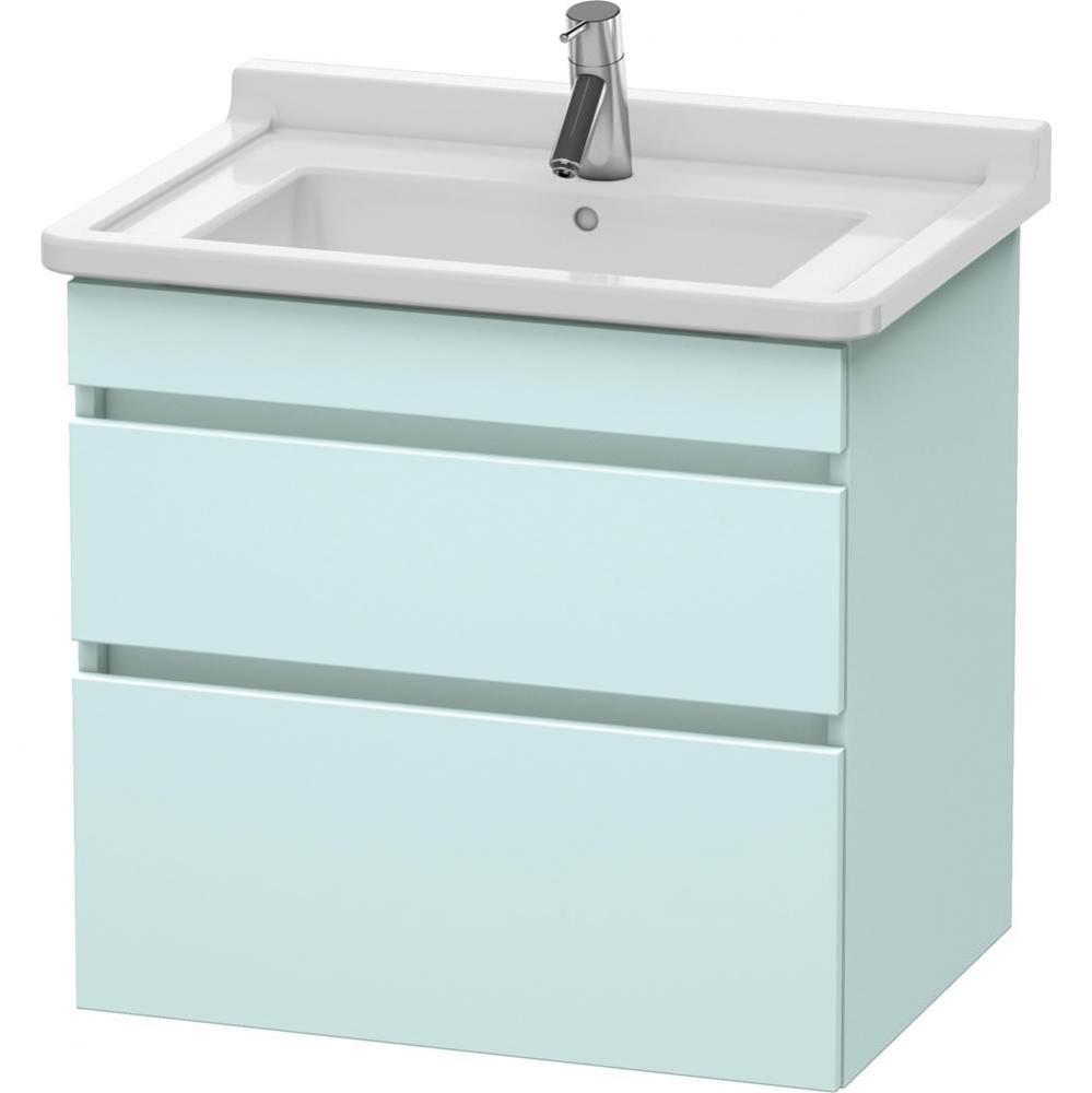 Duravit DuraStyle Vanity Unit Wall-Mounted  Light Blue Matte