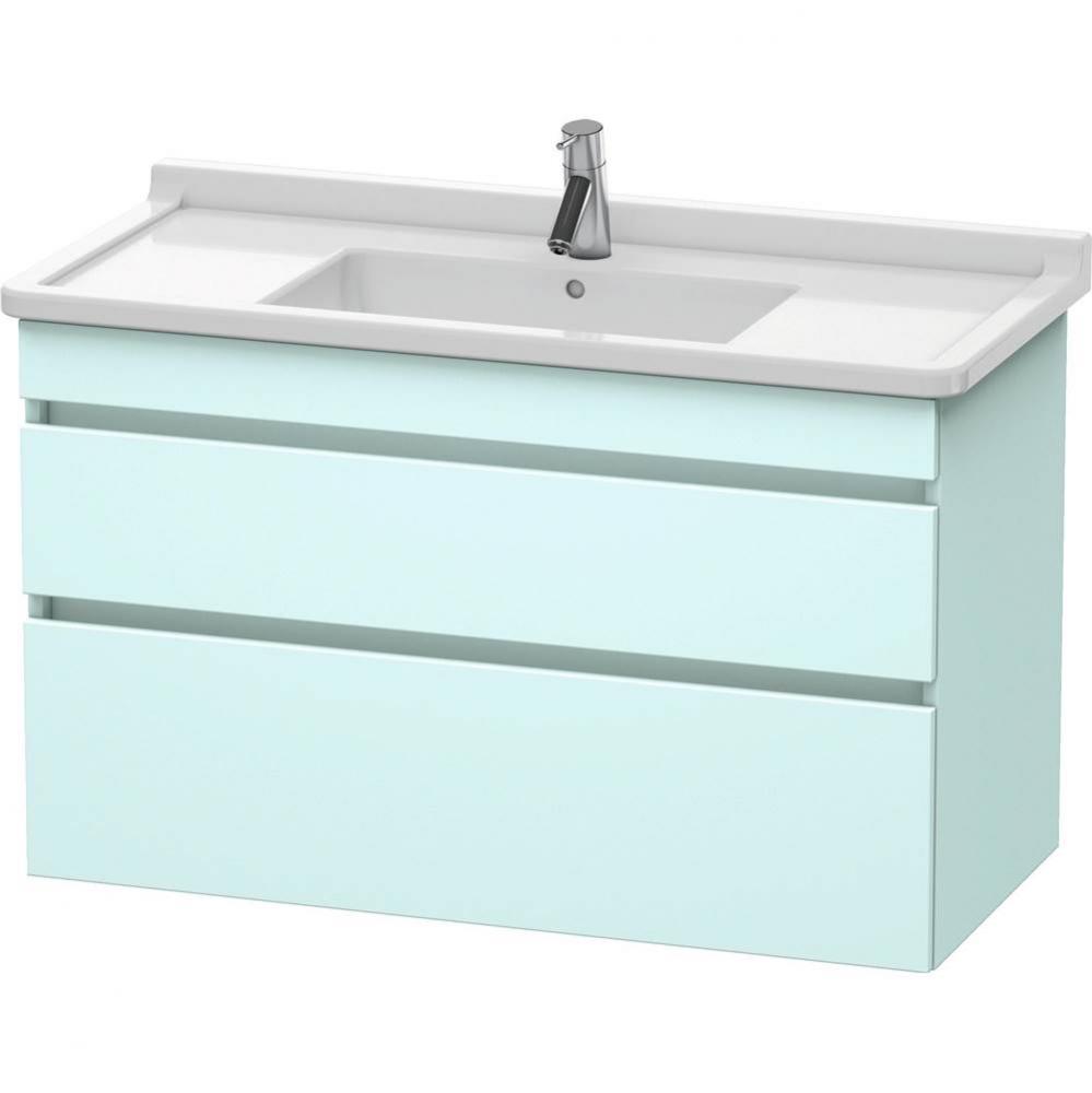 Duravit DuraStyle Vanity Unit Wall-Mounted  Light Blue Matte