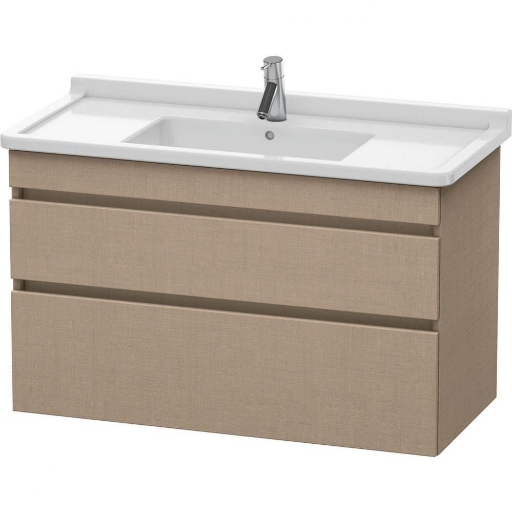 Duravit DuraStyle Two Drawer Wall-Mount Vanity Unit Linen