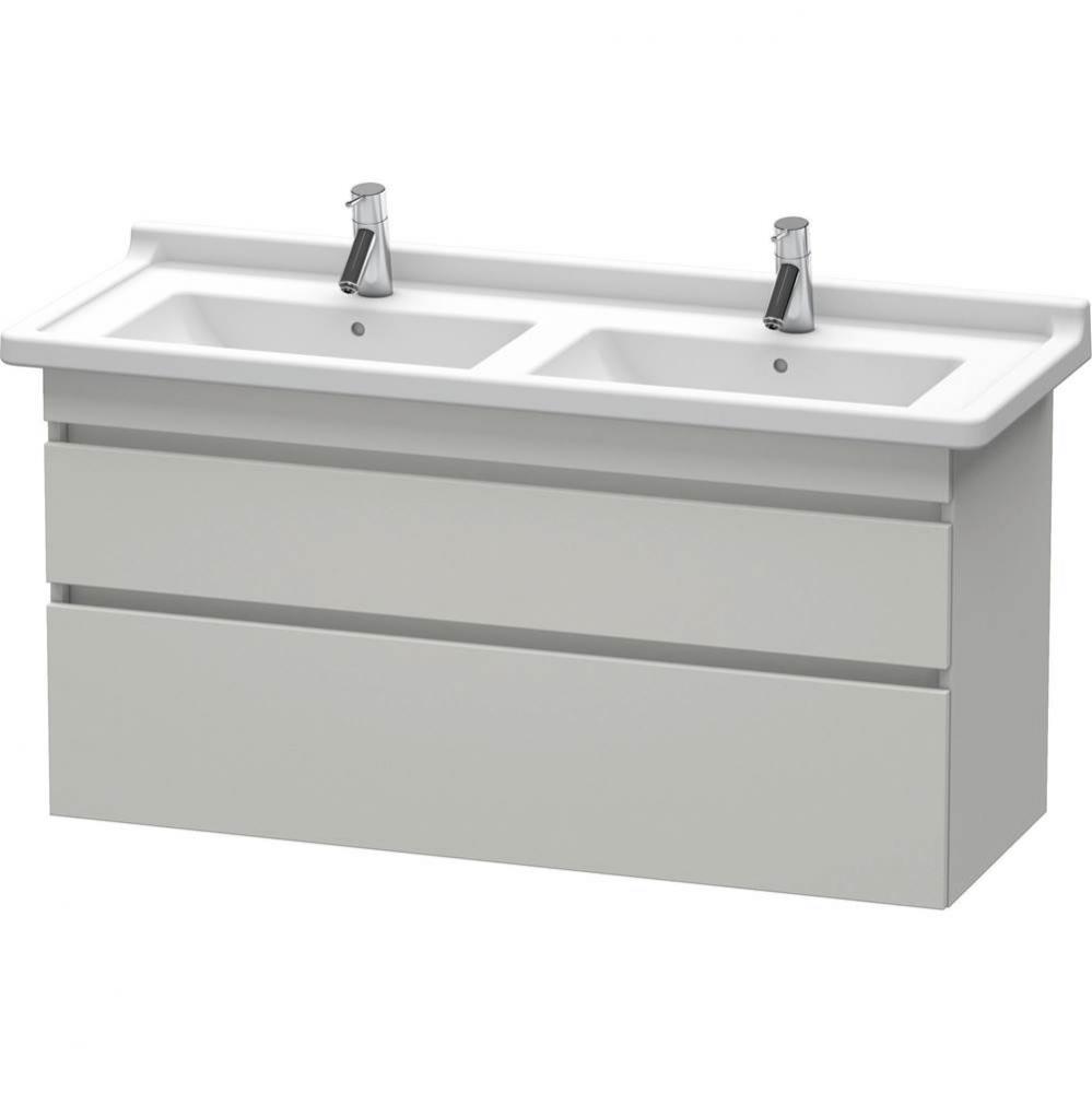 Duravit DuraStyle Two Drawer Wall-Mount Vanity Unit Concrete Gray