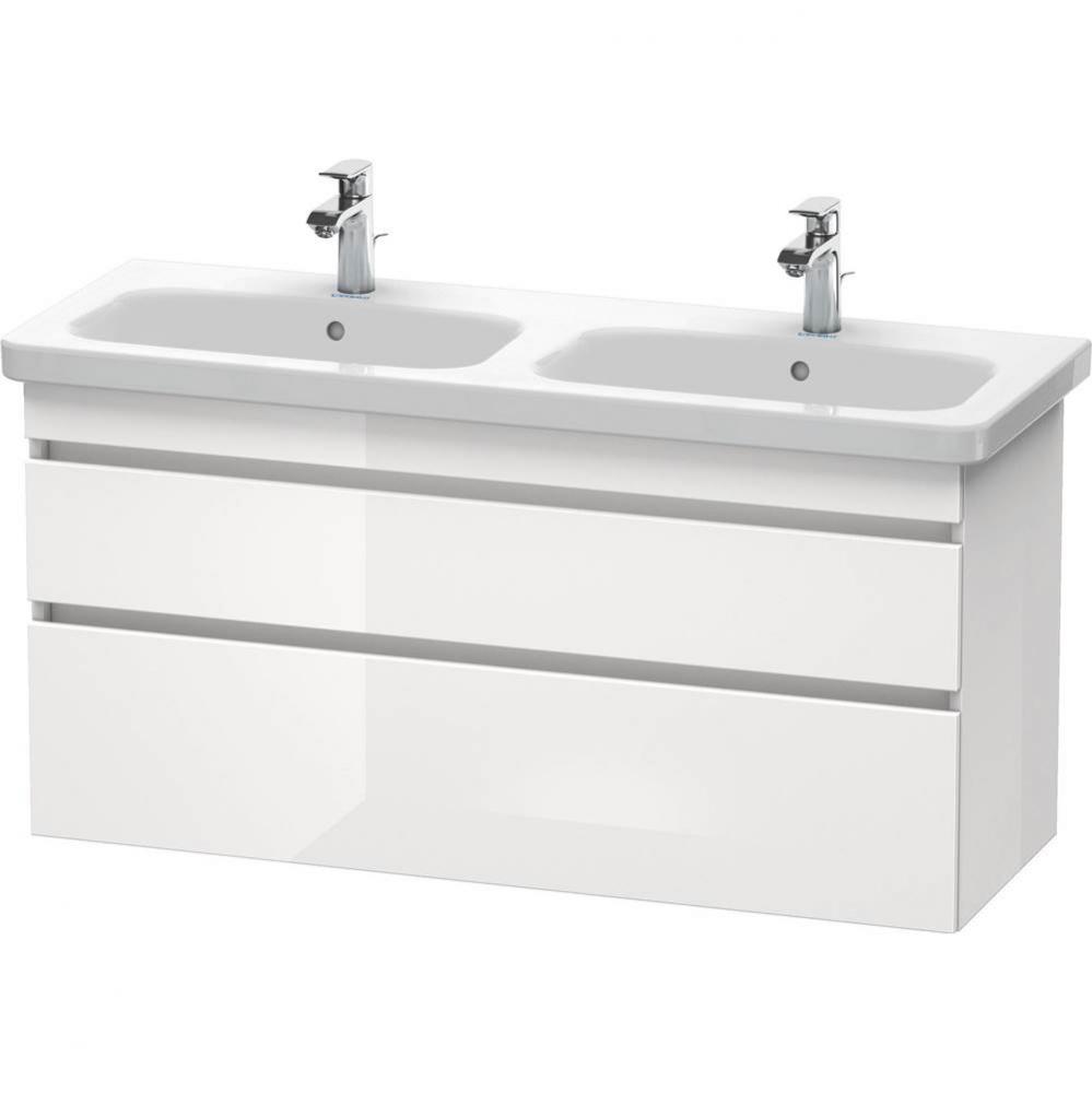 Duravit DuraStyle Two Drawer Wall-Mount Vanity Unit Linen|White