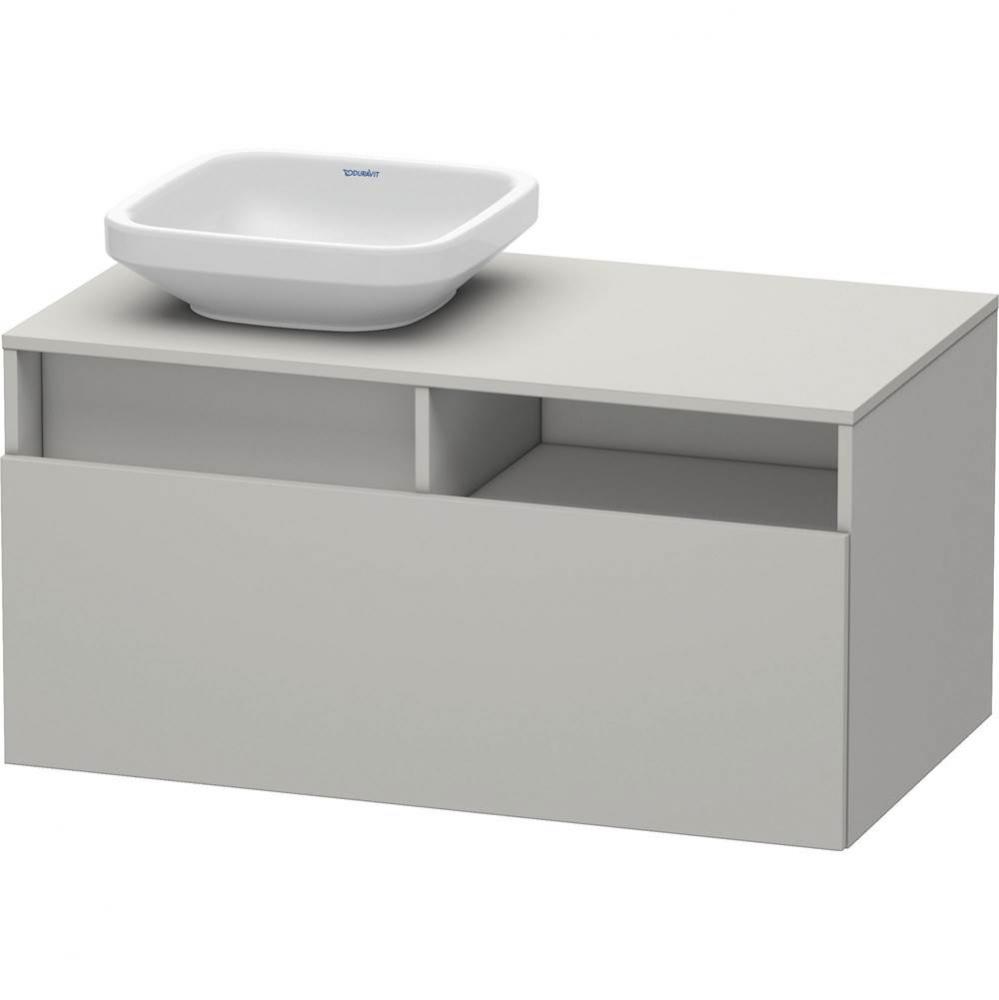 Duravit DuraStyle Vanity Unit Wall-Mounted  Concrete Gray Matte