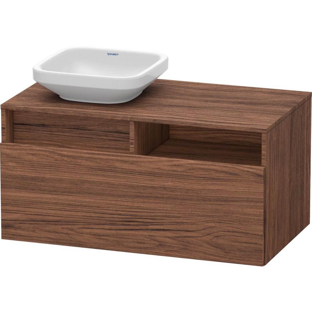 Duravit DuraStyle Vanity Unit Wall-Mounted  Dark Walnut