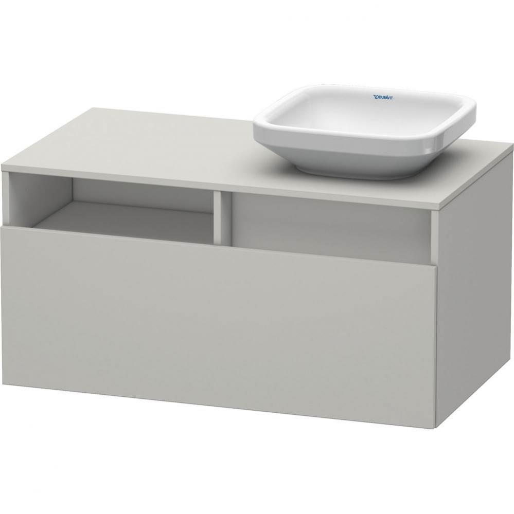 Duravit DuraStyle Vanity Unit Wall-Mounted  Concrete Gray Matte