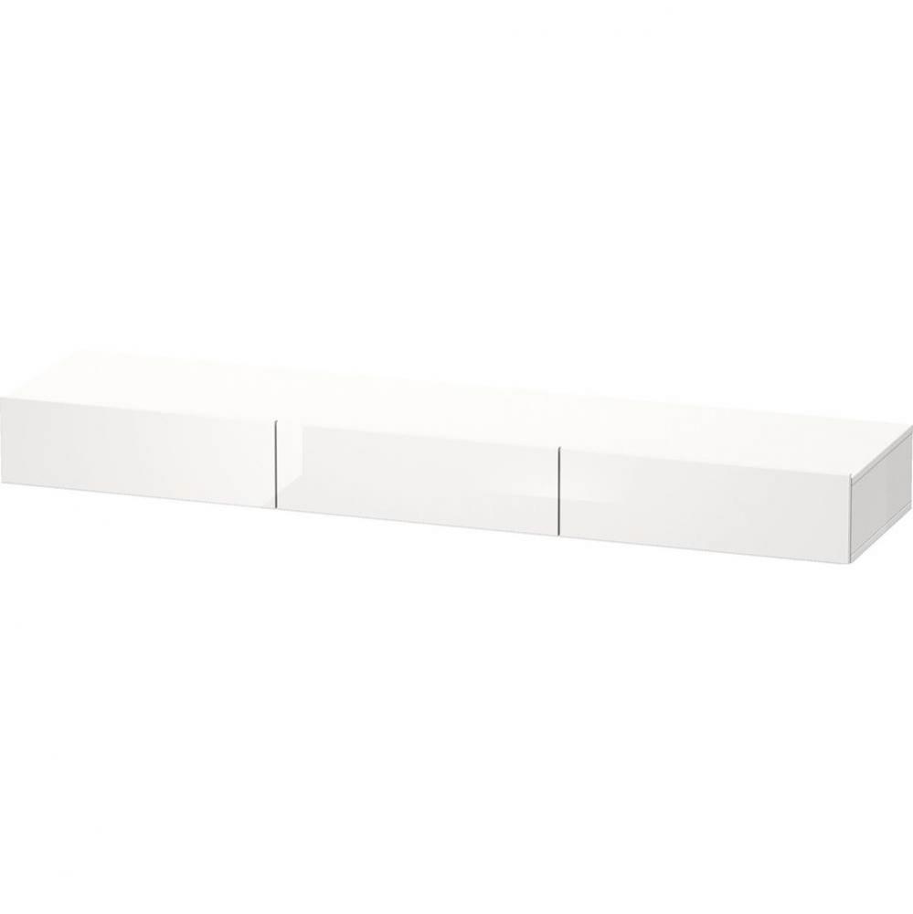 Duravit DuraStyle Shelf With Drawer  Concrete Gray Matte