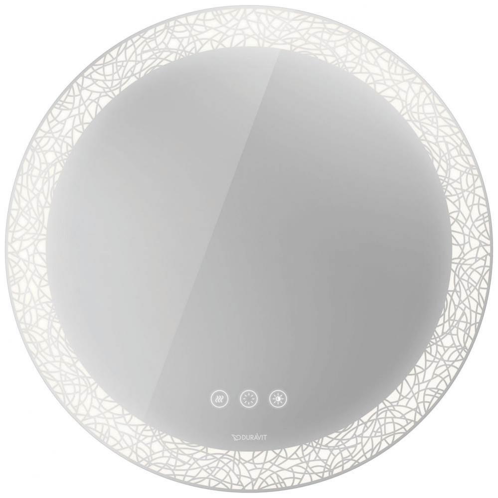 Happy D.2 Plus Icon Version Mirror with Lighting White