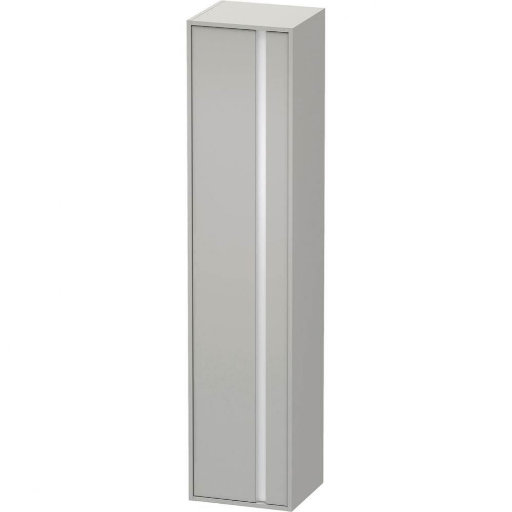 Ketho Tall Cabinet Concrete Gray