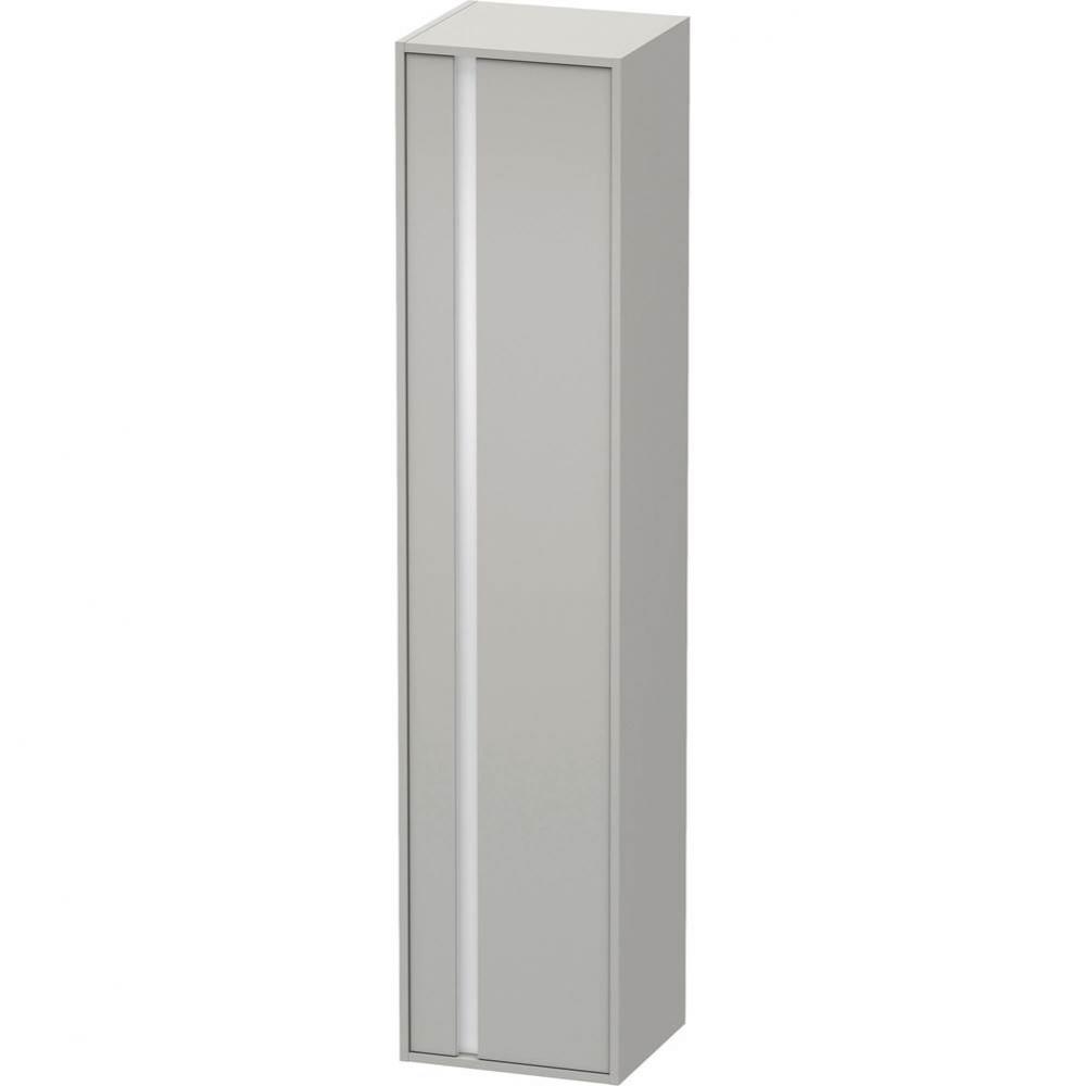 Ketho Tall Cabinet Concrete Gray