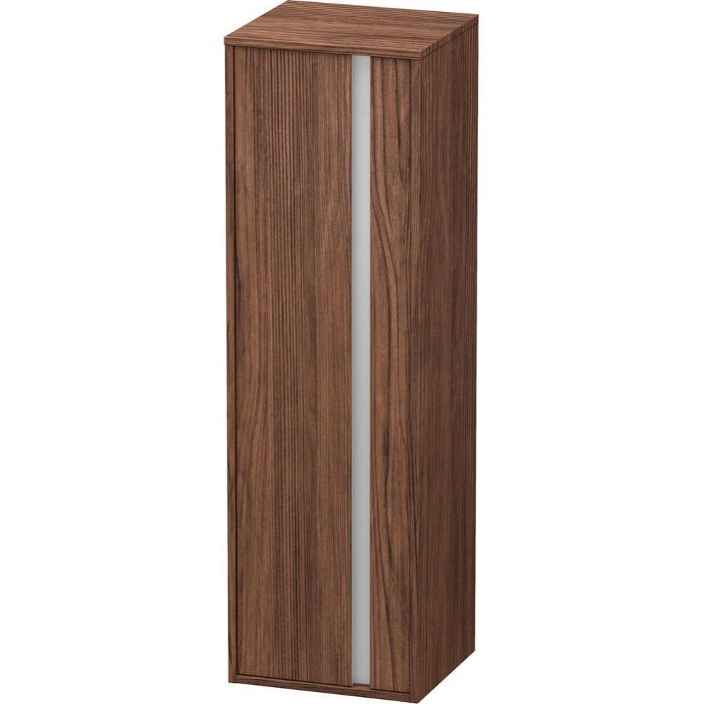 Ketho Tall Cabinet Walnut Dark