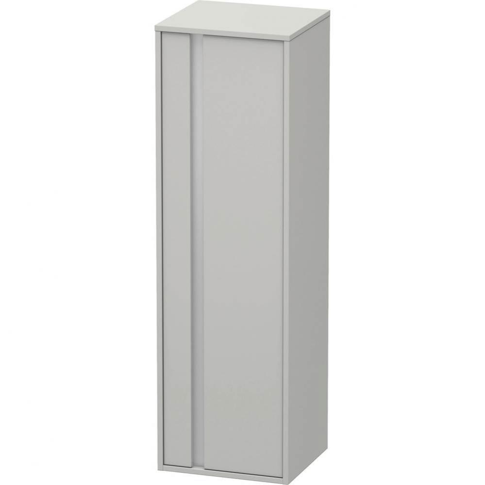 Ketho Tall Cabinet Concrete Gray