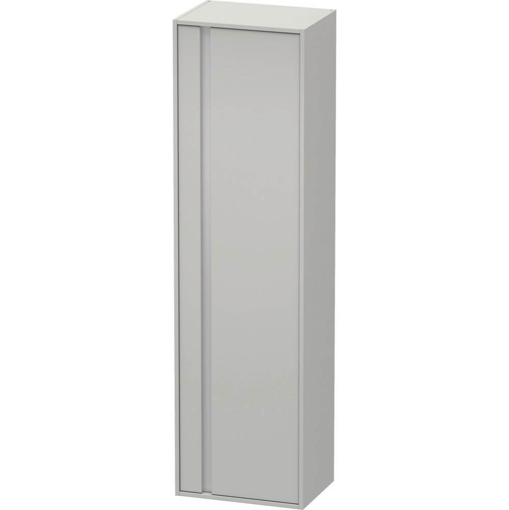 Ketho Tall Cabinet Concrete Gray