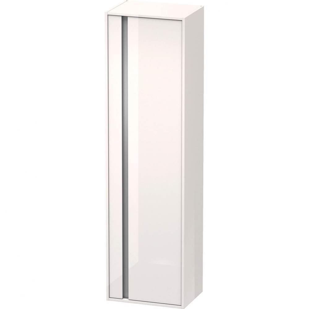 Ketho Tall Cabinet White