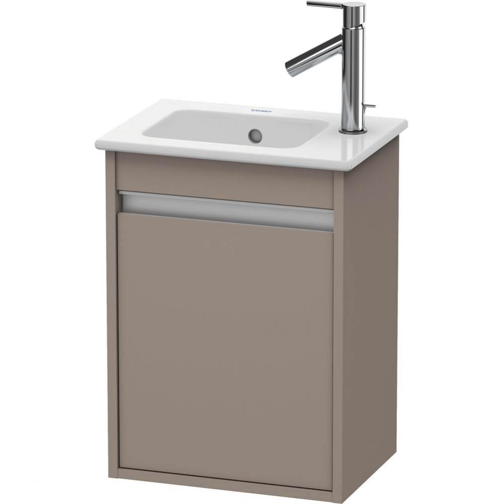 Ketho One Door Wall-Mount Vanity Unit Basalt