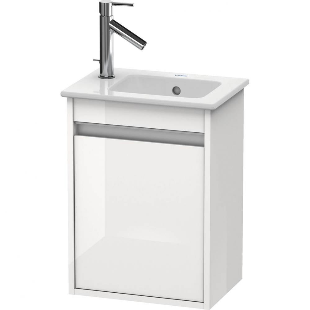 Ketho One Door Wall-Mount Vanity Unit White