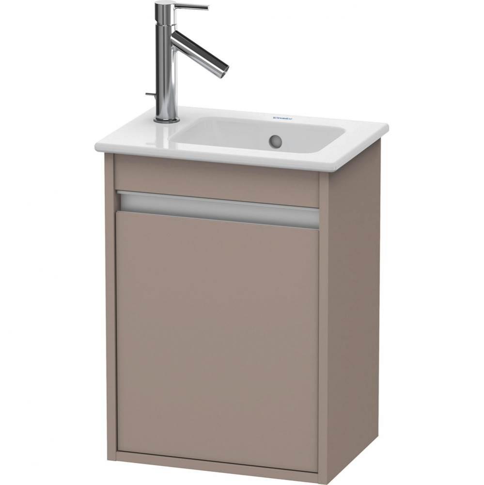 Ketho One Door Wall-Mount Vanity Unit Basalt