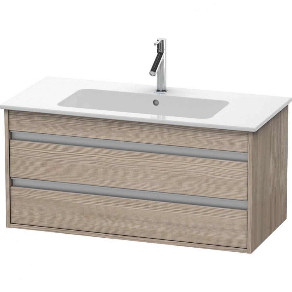 Duravit Ketho Vanity Unit Wall-Mounted  Pine Silver