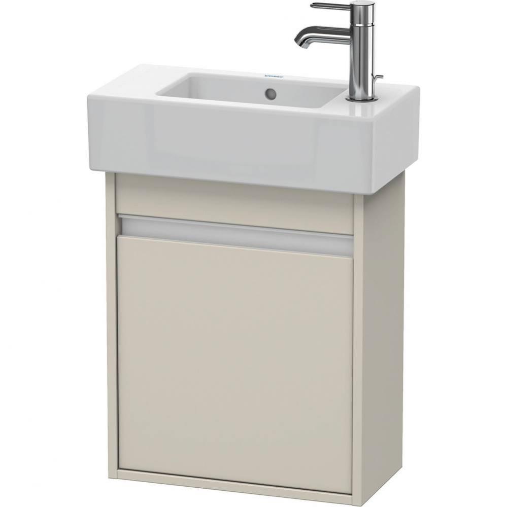 Duravit Ketho Wall-Mount Vanity Unit Taupe