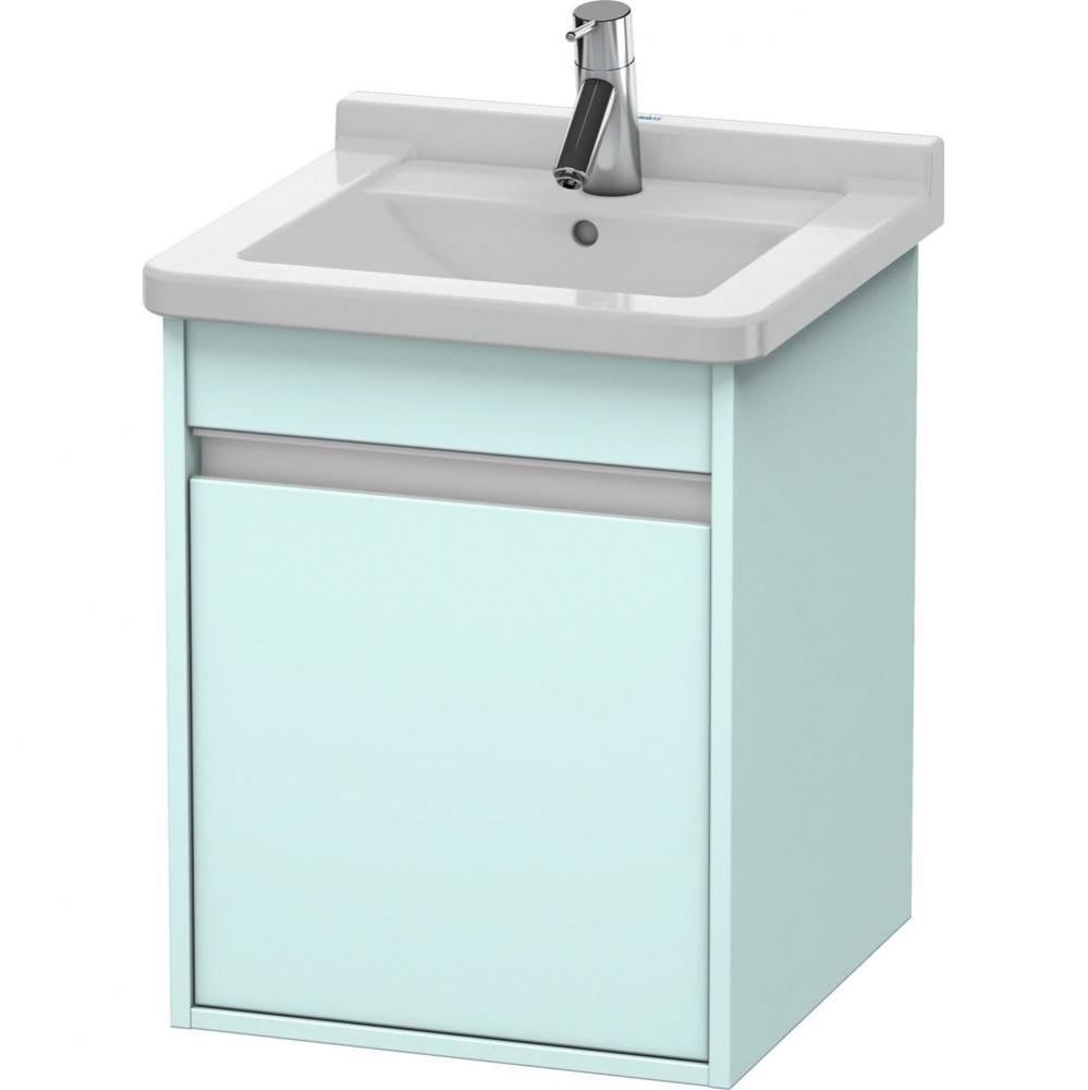 Duravit Ketho Vanity Unit Wall-Mounted  Light Blue Matte