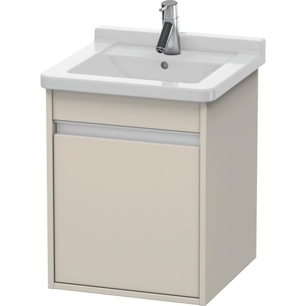 Duravit Ketho Wall-Mount Vanity Unit Taupe