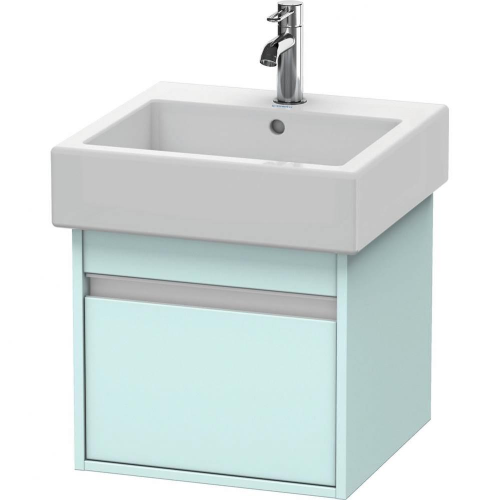 Duravit Ketho Vanity Unit Wall-Mounted  Light Blue Matte