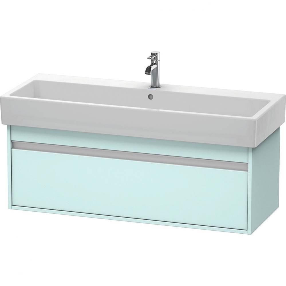 Duravit Ketho Vanity Unit Wall-Mounted  Light Blue Matte