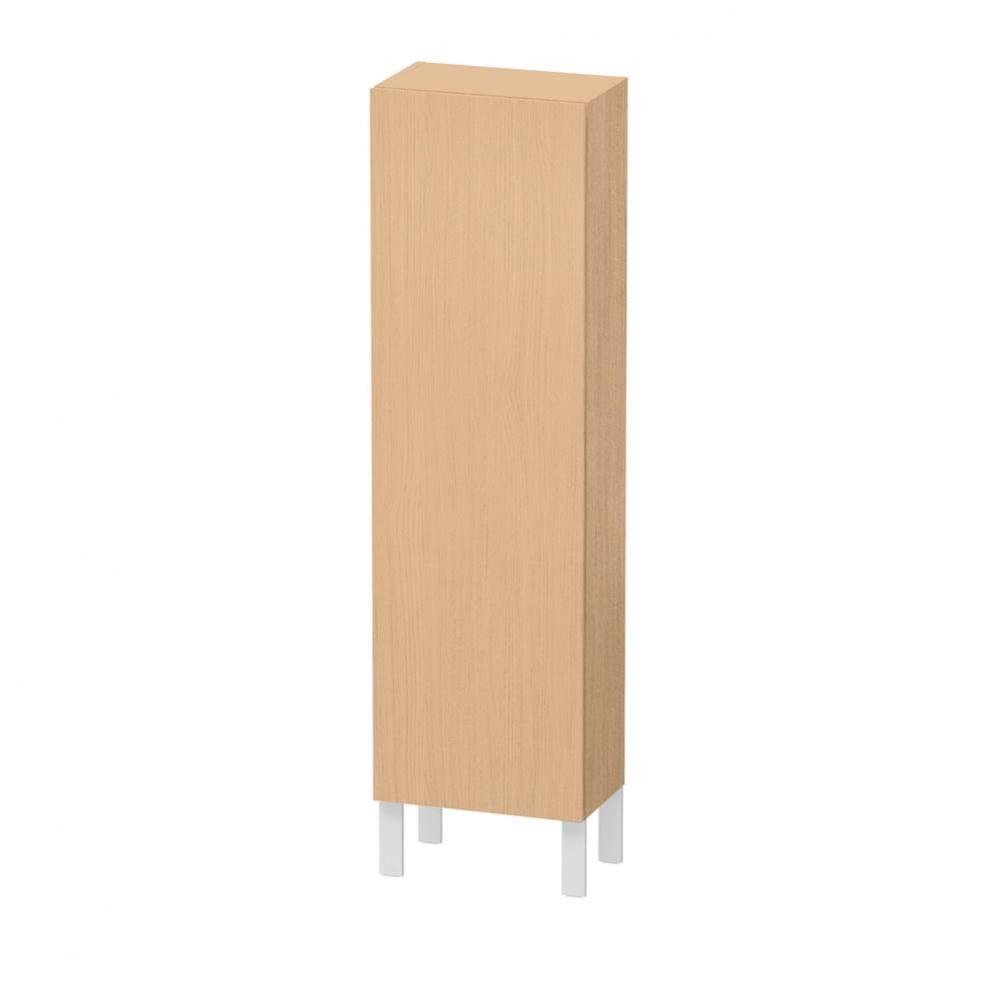 L-Cube Semi-Tall Cabinet Natural Oak