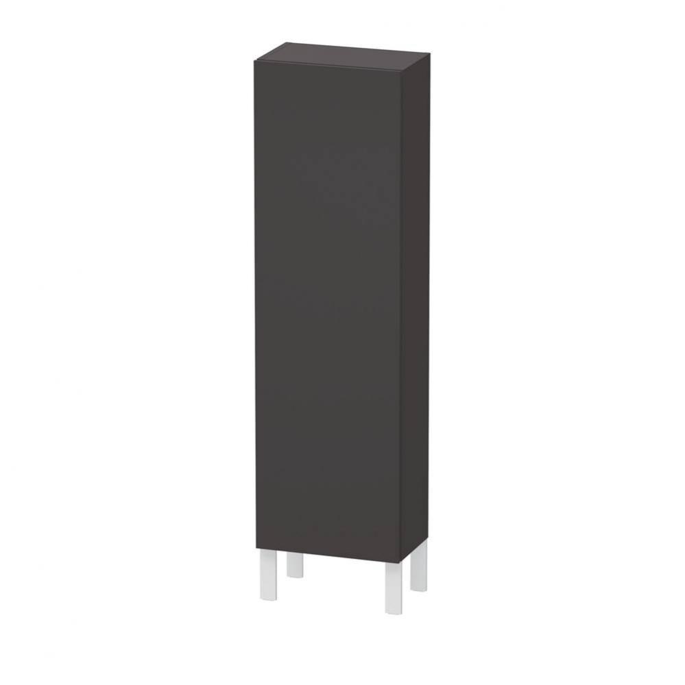 L-Cube Semi-Tall Cabinet Graphite