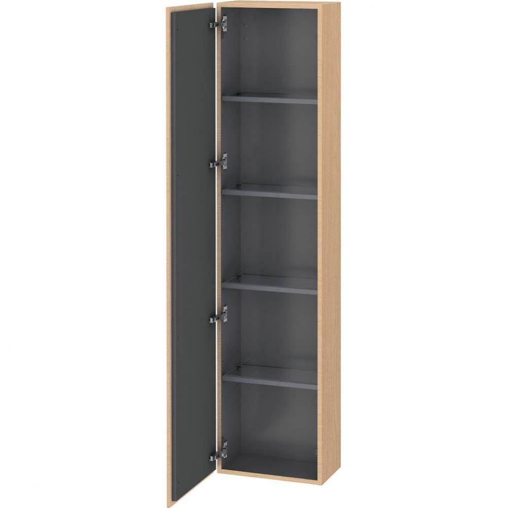 L-Cube Tall Cabinet Natural Oak