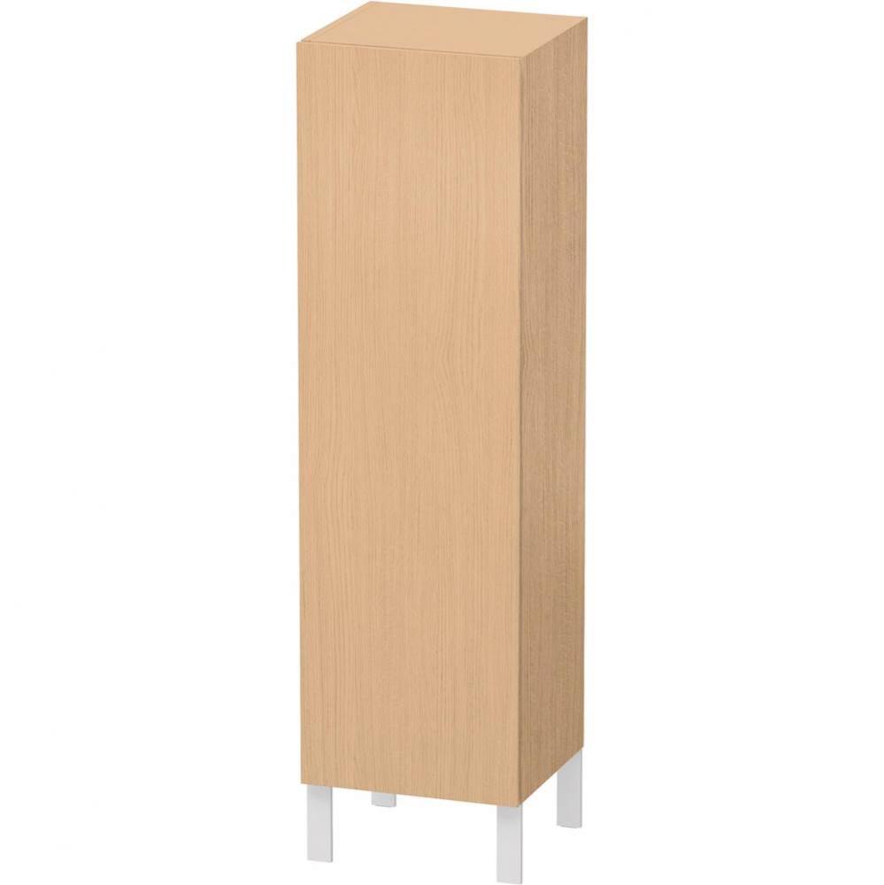 L-Cube Semi-Tall Cabinet Natural Oak