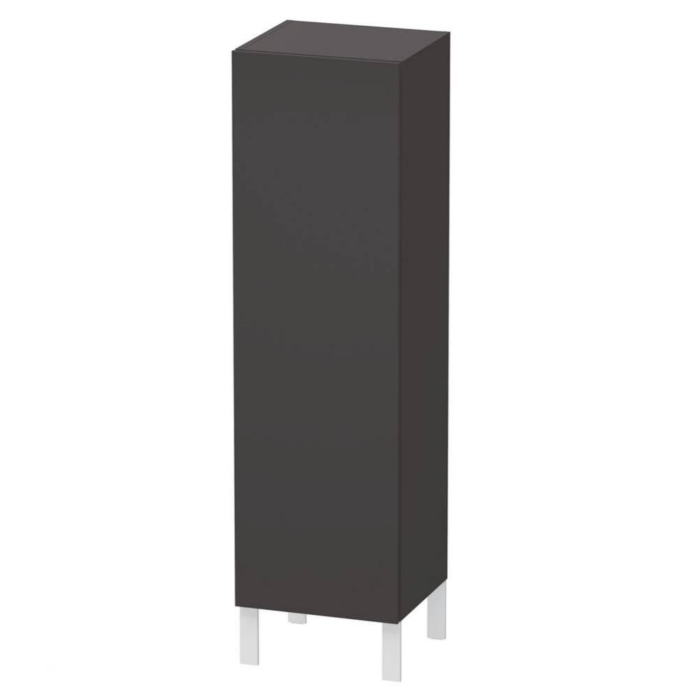 L-Cube Semi-Tall Cabinet Graphite