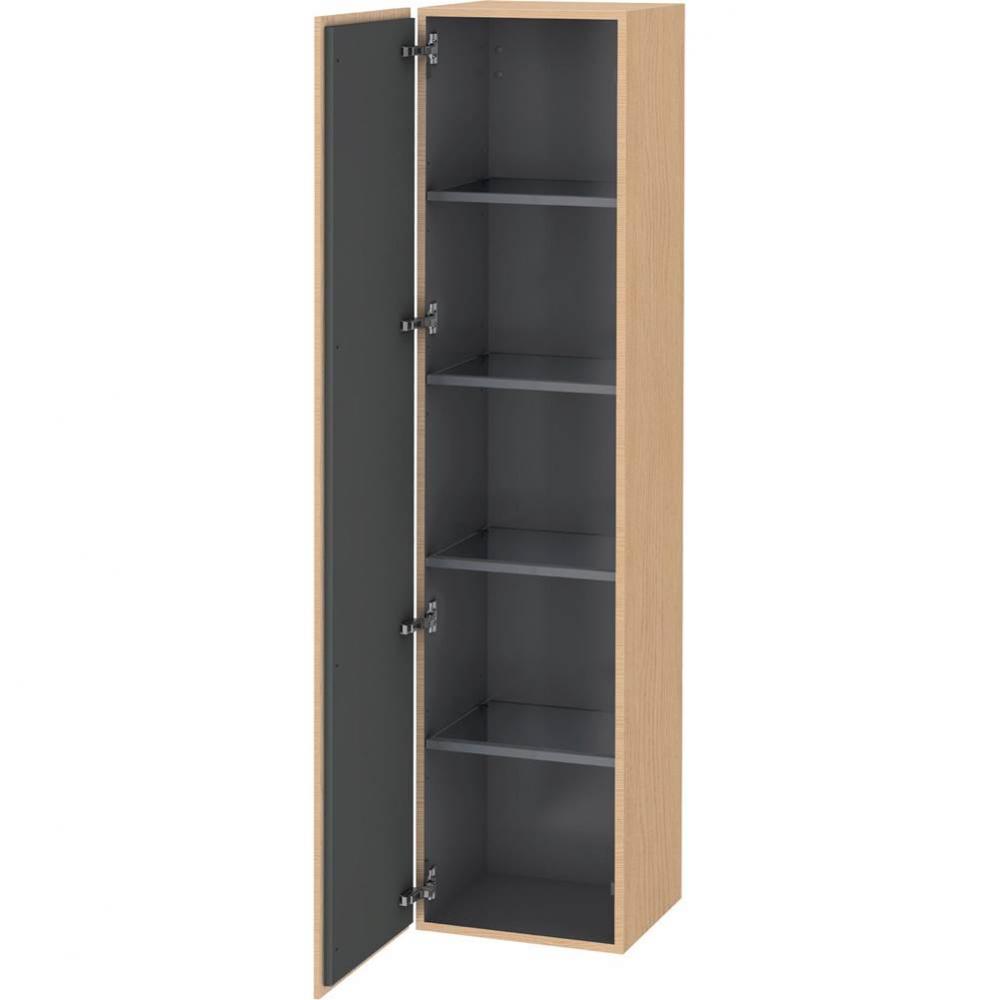 L-Cube Tall Cabinet Natural Oak