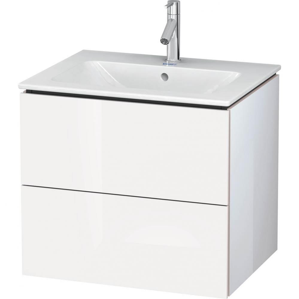 L-Cube Wall-Mount Vanity Kit White