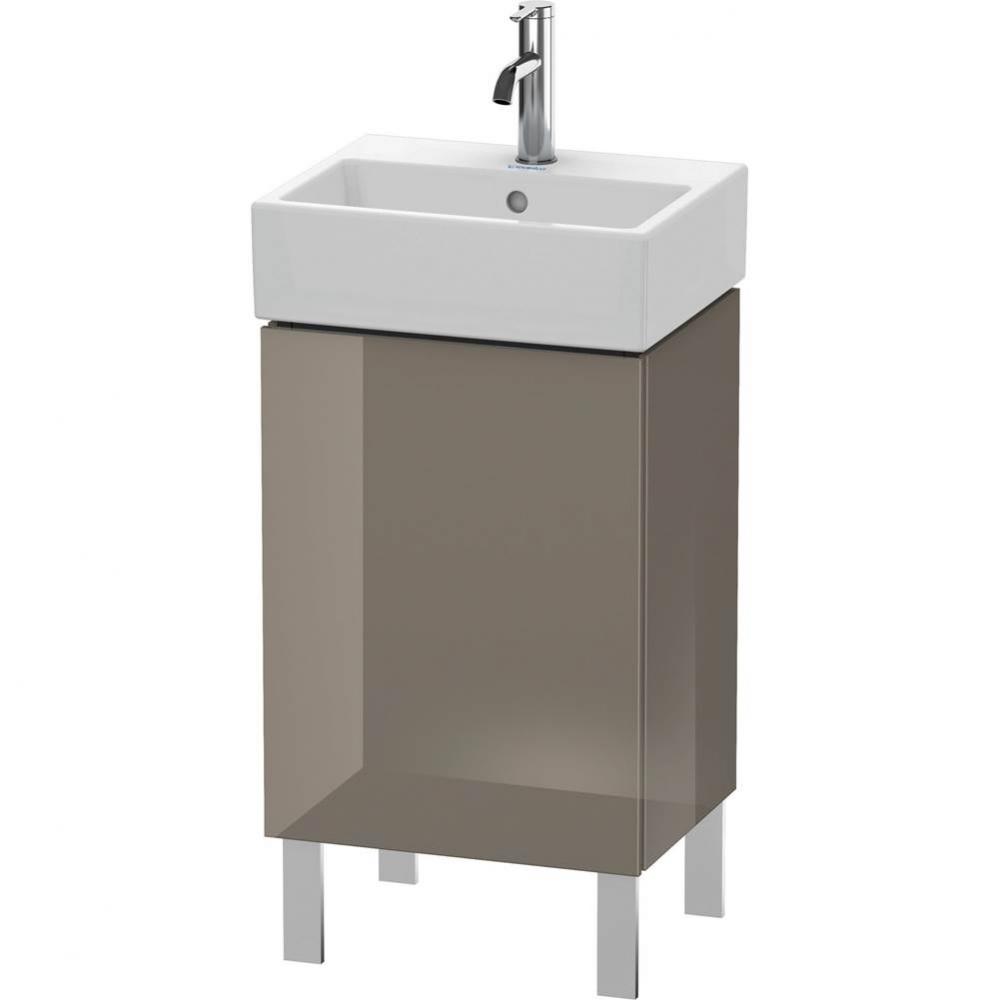 Duravit L-Cube One Door Floorstanding Vanity Unit Flannel Gray