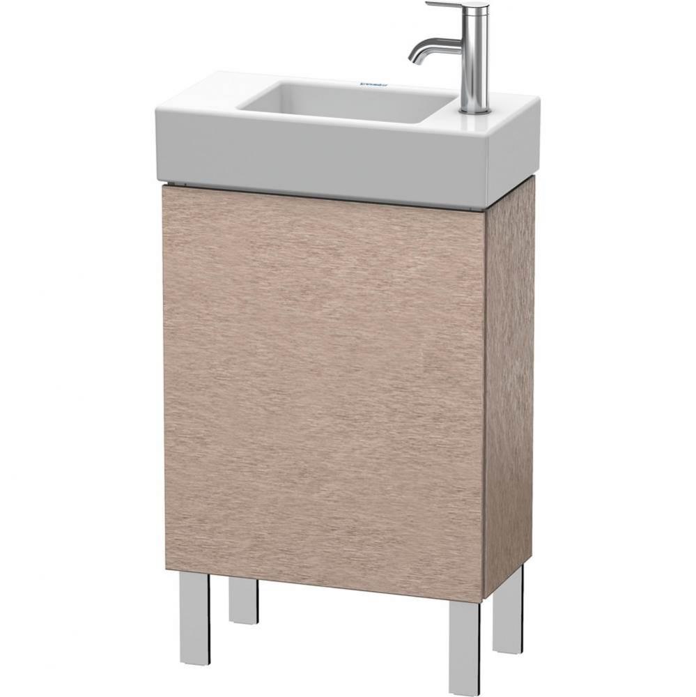 Duravit L-Cube One Door Floorstanding Vanity Unit Cashmere Oak