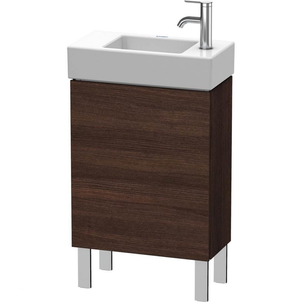 Duravit L-Cube One Door Floorstanding Vanity Unit Chestnut Dark