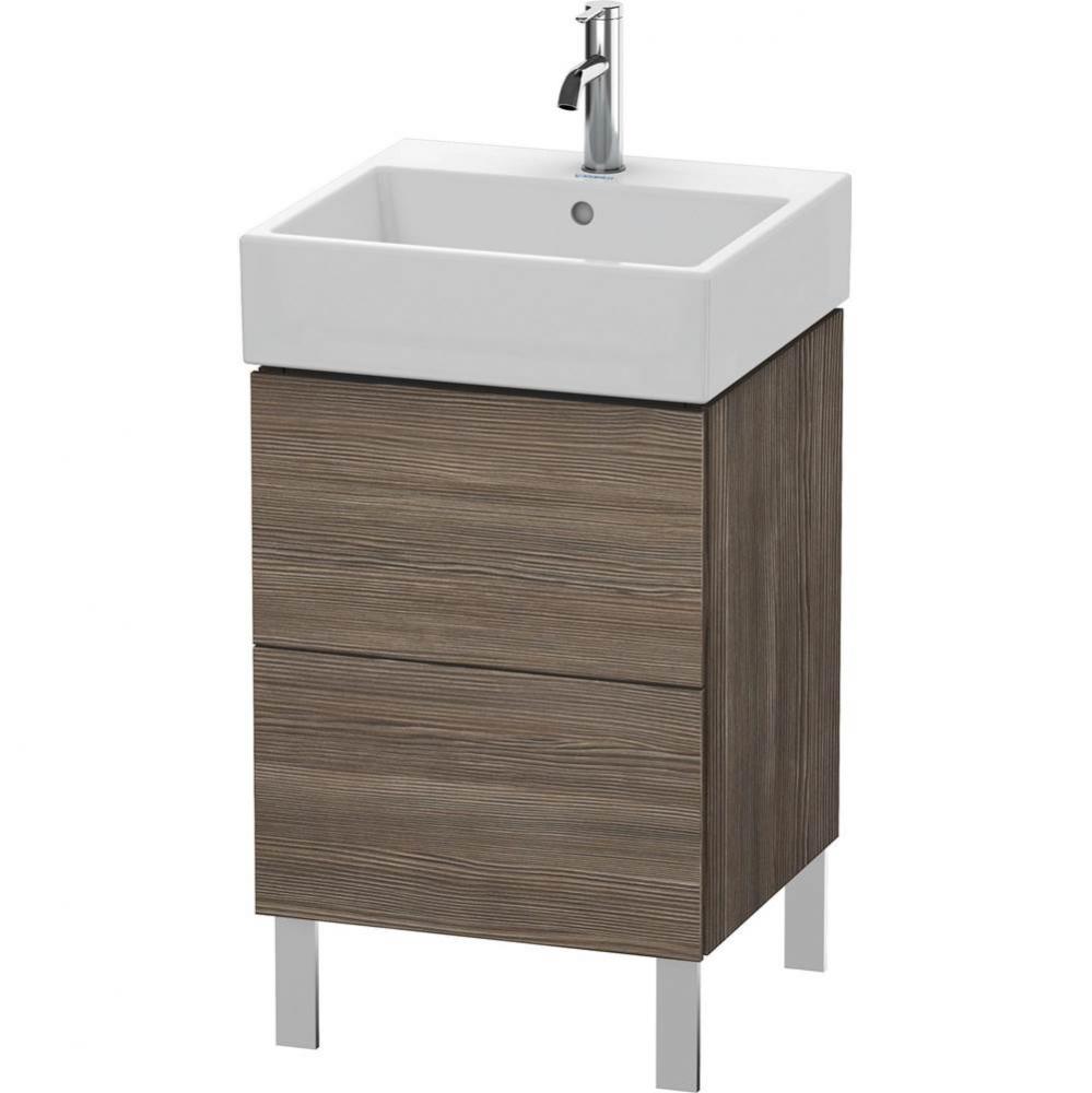 Duravit L-Cube Floor Standing Vanity Unit  Pine Terra