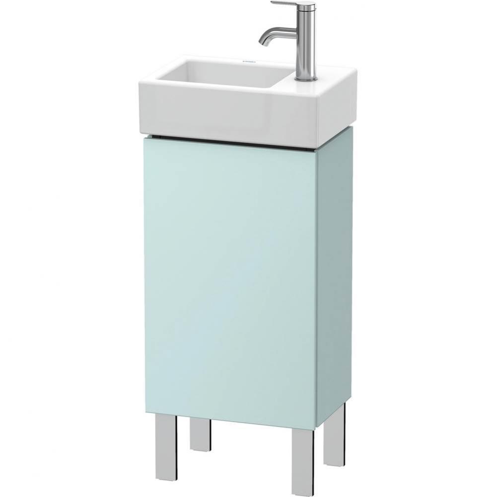 Duravit L-Cube Floor Standing Vanity Unit  Light Blue Matte